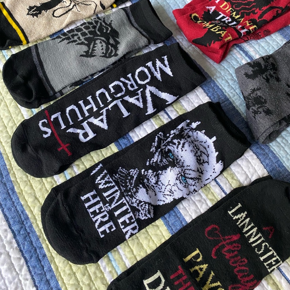 Game of Thrones 12-Days of Socks